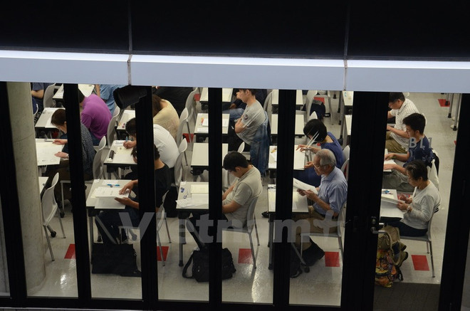 近400名日本考生报名参加越南语能力测试 ảnh 1 近400名日本考生报名参加越南语能力测试 ảnh 1