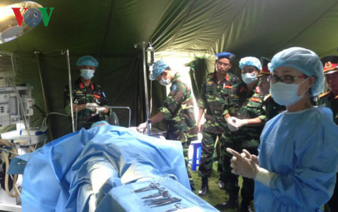 越南二级野战医院随时执行联合国南苏丹特派团的任务 ảnh 1 越南二级野战医院随时执行联合国南苏丹特派团的任务 ảnh 1