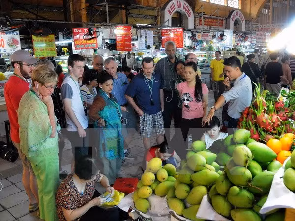 今年上半年胡志明市接待国际游客量280万人次 ảnh 1