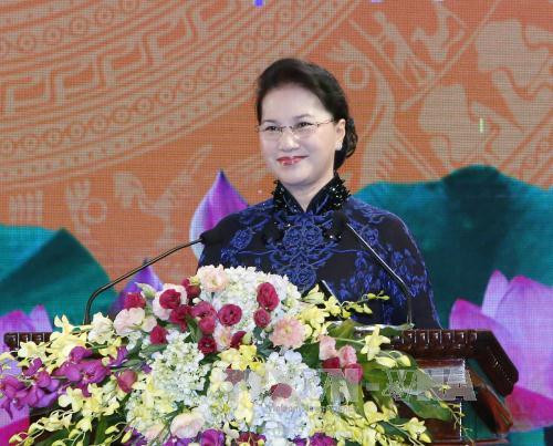 越南与柬埔寨建立外交关系50周年纪念大会在河内举行 ảnh 2 越南与柬埔寨建立外交关系50周年纪念大会在河内举行 ảnh 2