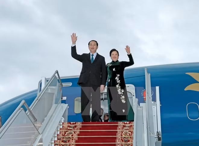 陈大光主席：越南与白俄罗斯合作潜力巨大 ảnh 1