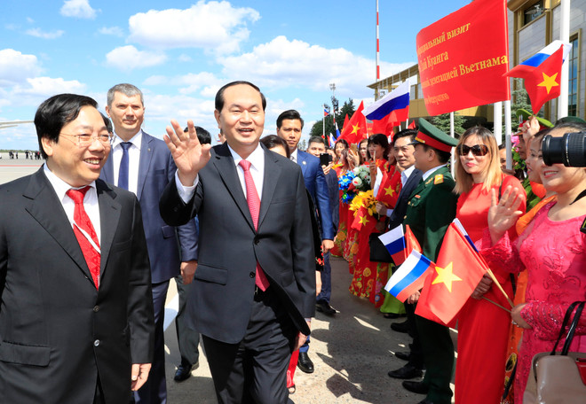 越南国家主席陈大光开始对俄罗斯进行正式访问 ảnh 3