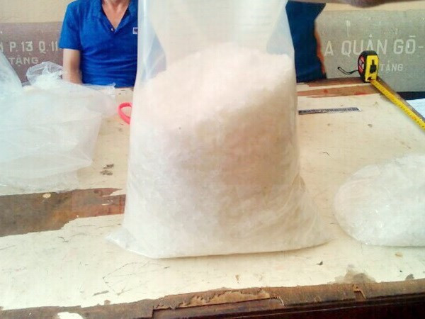 越南抓捕一名非法运输毒品的柬埔寨籍人 ảnh 1