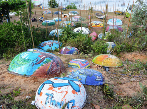 越南“独一无二”的美术街 ảnh 2 越南“独一无二”的美术街 ảnh 2