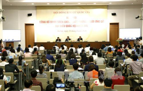 越南第十四届国会代表候选人正式名单出炉 ảnh 1 越南第十四届国会代表候选人正式名单出炉 ảnh 1