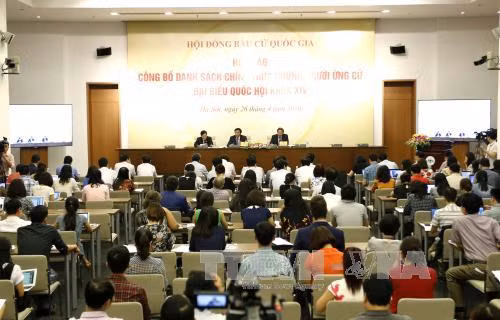 越南第十四届国会代表候选人正式名单出炉 ảnh 1