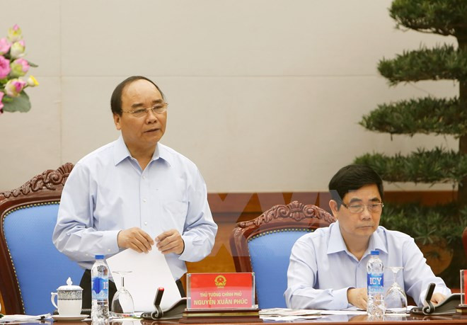 阮春福总理主持全国食品卫生安全保障工作视频会议 ảnh 1 阮春福总理主持全国食品卫生安全保障工作视频会议 ảnh 1