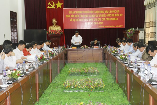 国会副主席冯国显视察莱州省换届选举准备工作 ảnh 1 国会副主席冯国显视察莱州省换届选举准备工作 ảnh 1