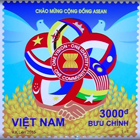 越南邮票设计师武金莲的邮票在东盟各国一律发行 ảnh 1