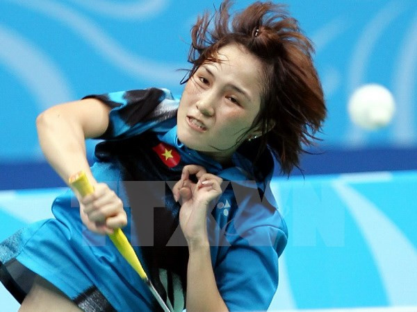 越南羽毛球员动员参加2015年世界羽毛球锦标赛 ảnh 1 越南羽毛球员动员参加2015年世界羽毛球锦标赛 ảnh 1