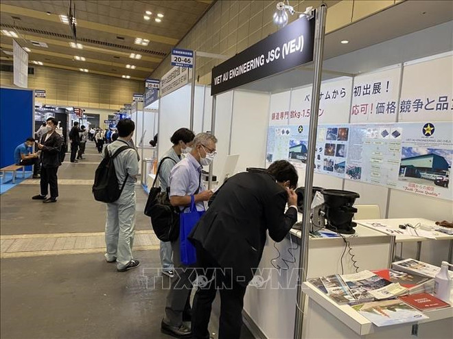 M-Tech Osaka 2022展会:越南辅助工业产品受到关注 ảnh 2 M-Tech Osaka 2022展会:越南辅助工业产品受到关注 ảnh 2