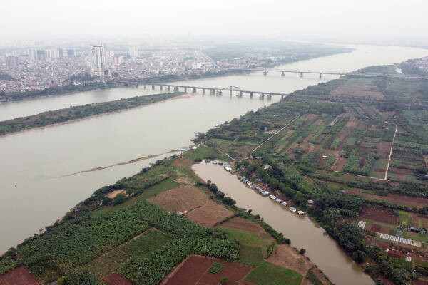河内计划将红河泥滩规划成为旅游文化公园 ảnh 1 河内计划将红河泥滩规划成为旅游文化公园 ảnh 1