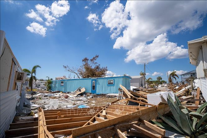越南领导人就伊恩飓风在美国造成巨大损失向美国总统致慰问电 ảnh 1 越南领导人就伊恩飓风在美国造成巨大损失向美国总统致慰问电 ảnh 1
