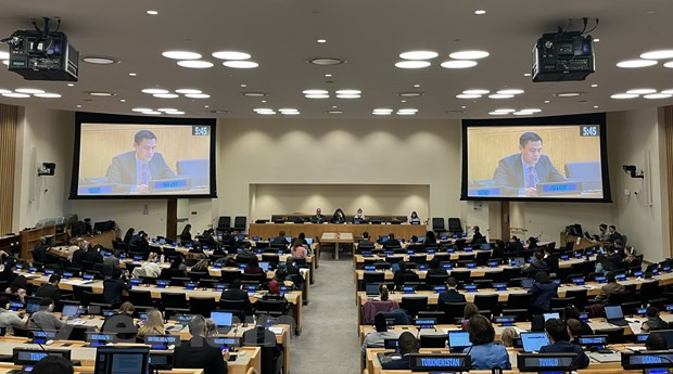 第77届联大：越南呼吁共同促进全球可持续发展 ảnh 1