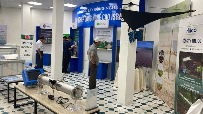 以色列农业技术亮相越南海防市 ảnh 2 以色列农业技术亮相越南海防市 ảnh 2