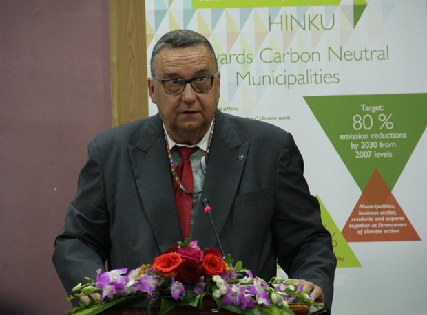 芬兰帮助越南建立“无温室气体排放城市”的模式 ảnh 1