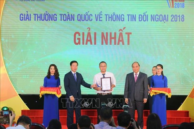 越南2019年全国对外新闻奖的公告 ảnh 2 越南2019年全国对外新闻奖的公告 ảnh 2