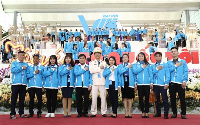 越南青年联合会第八次全国代表大会开幕 ảnh 2 越南青年联合会第八次全国代表大会开幕 ảnh 2