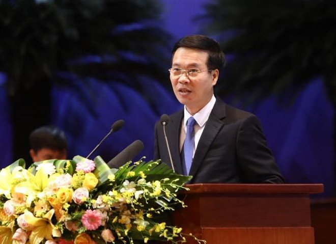 越共中央宣教部部长武文赏:世界多个国家评价越南模式值得学习 ảnh 2 越共中央宣教部部长武文赏:世界多个国家评价越南模式值得学习 ảnh 2