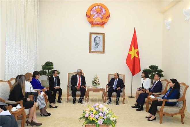 越南政府总理阮春福会见古巴司法部长 ảnh 1 越南政府总理阮春福会见古巴司法部长 ảnh 1