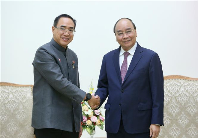 政府总理阮春福会见泰国驻越大使塔尼·桑加特 ảnh 2 政府总理阮春福会见泰国驻越大使塔尼·桑加特 ảnh 2