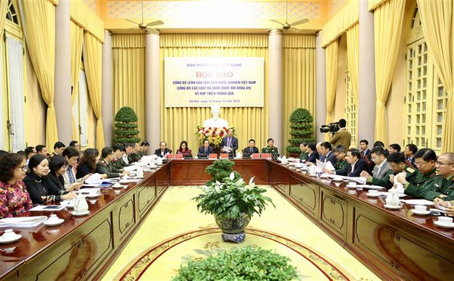 越南国家主席关于颁布11部法律的主席令正式公布 ảnh 2 越南国家主席关于颁布11部法律的主席令正式公布 ảnh 2