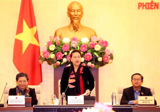 越南第十四届国会常委会第四十次会议落下帷幕 ảnh 1 越南第十四届国会常委会第四十次会议落下帷幕 ảnh 1