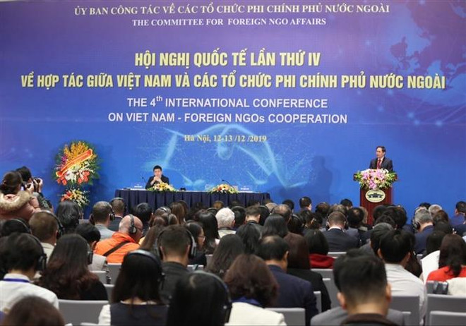 越南与外国非政府组织合作第四次国际会议开幕 ảnh 1 越南与外国非政府组织合作第四次国际会议开幕 ảnh 1