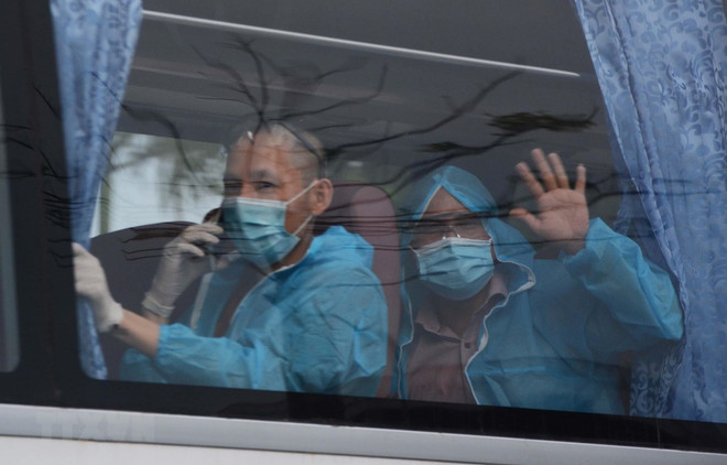 300余名越南公民安全回国 ảnh 1 300余名越南公民安全回国 ảnh 1