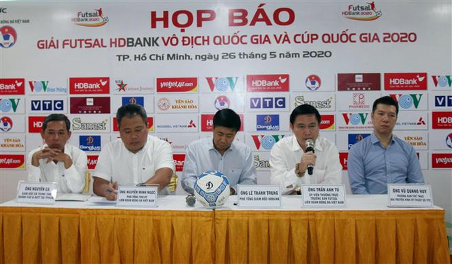 2020年HDBank国家室内五人制足球锦标赛将于6月1日启动 ảnh 1 2020年HDBank国家室内五人制足球锦标赛将于6月1日启动 ảnh 1