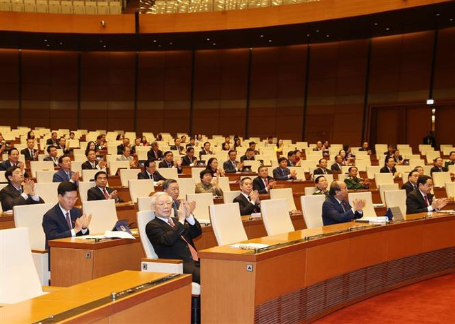 第十四届国会第九次会议开幕： 为国家度过困难 向前迈进注入动力 ảnh 3