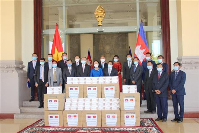 柬埔寨对越南国会捐赠防疫物资表示感谢 ảnh 2