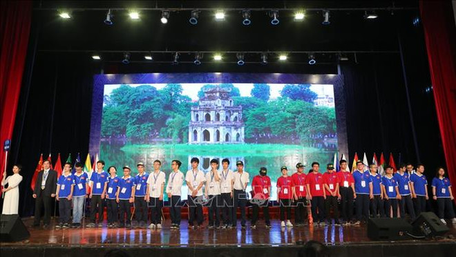 600多名学生参加2019年河内数学公开赛 ảnh 1 600多名学生参加2019年河内数学公开赛 ảnh 1