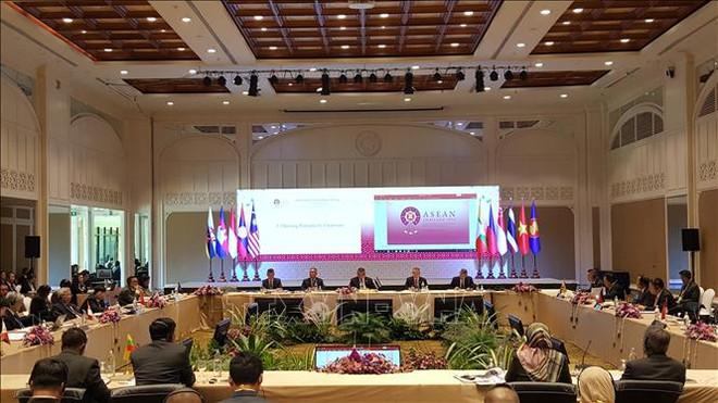 越南出席东盟国防部长扩大会议 ảnh 1 越南出席东盟国防部长扩大会议 ảnh 1