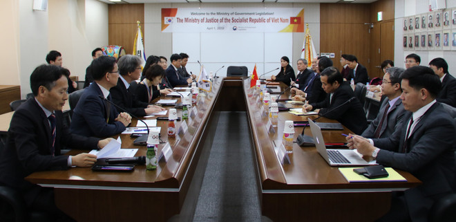 韩国与越南推动司法和立法领域的合作 ảnh 2 韩国与越南推动司法和立法领域的合作 ảnh 2