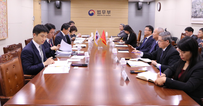 韩国与越南推动司法和立法领域的合作 ảnh 1 韩国与越南推动司法和立法领域的合作 ảnh 1