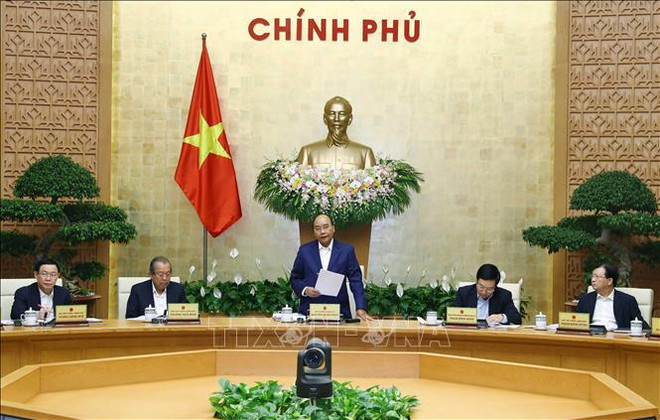 政府总理阮春福:加强国家对社会问题的管理工作 ảnh 2 政府总理阮春福:加强国家对社会问题的管理工作 ảnh 2