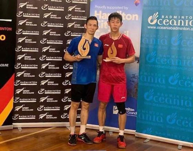 越南羽毛球名将阮进明在新西兰夺得两次冠军 ảnh 1