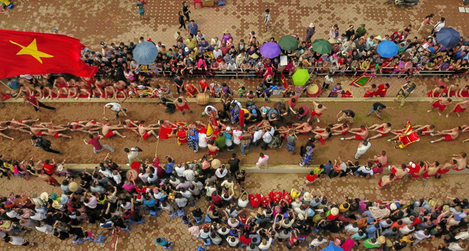 越南坐地拔河荣获UNESCO颁发的非物质文化遗产证书 ảnh 3