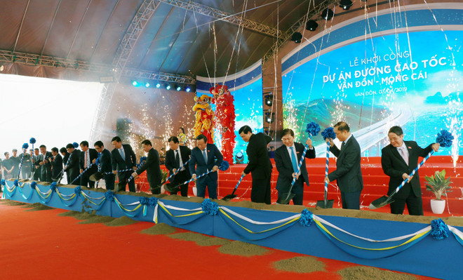 云屯-芒街高速公路正式开工建设 ảnh 1 云屯-芒街高速公路正式开工建设 ảnh 1
