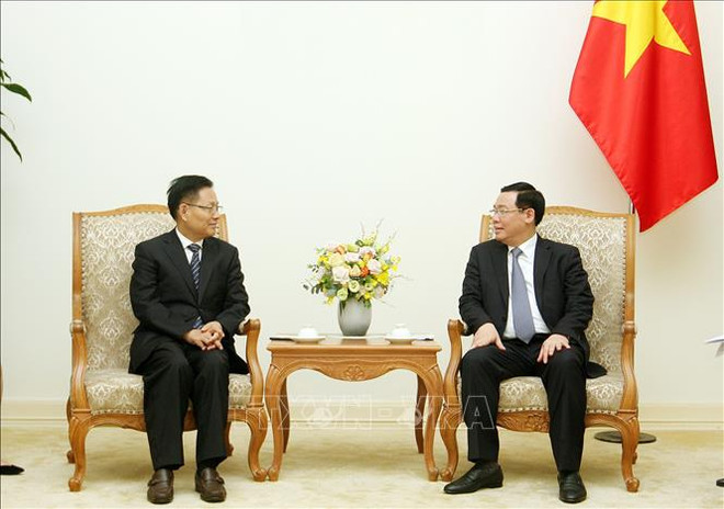 政府副总理王廷惠会见中国云南省政府常务副省长宗国英 ảnh 2 政府副总理王廷惠会见中国云南省政府常务副省长宗国英 ảnh 2