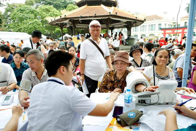 越南卫生健康计划正式启动:1万步改变生活 ảnh 3 越南卫生健康计划正式启动:1万步改变生活 ảnh 3