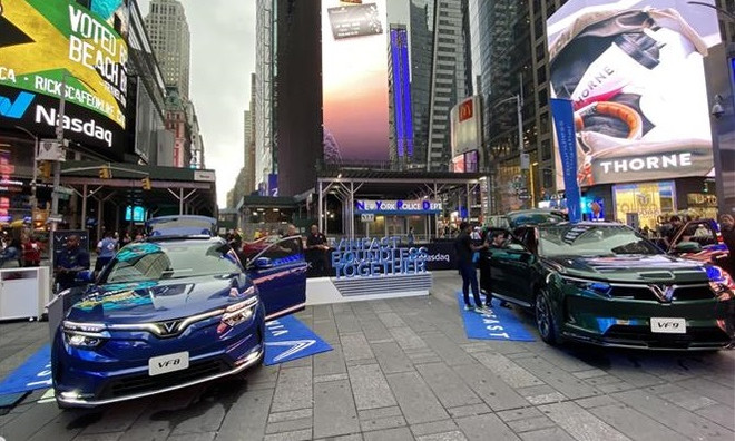 VinFast正式在美国纳斯达克全球精选市场上市 ảnh 2