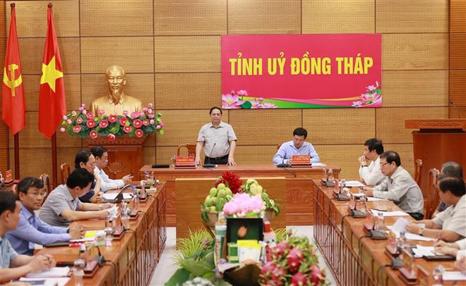 政府总理范明政:同塔要成为现代乡村建设、生态农业、文明农民的先锋和典范 ảnh 1 政府总理范明政:同塔要成为现代乡村建设、生态农业、文明农民的先锋和典范 ảnh 1