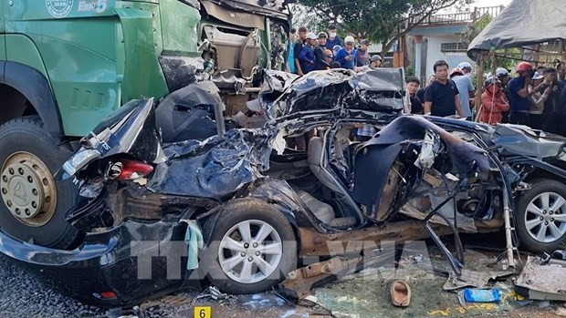 越南嘉莱发生特大交通事故:起诉造成事故的司机 ảnh 1 越南嘉莱发生特大交通事故:起诉造成事故的司机 ảnh 1