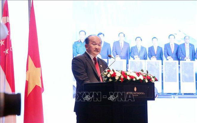 新加坡驻胡志明市总领事馆举行国庆典礼 庆祝新加坡独立58周年 ảnh 2 新加坡驻胡志明市总领事馆举行国庆典礼 庆祝新加坡独立58周年 ảnh 2