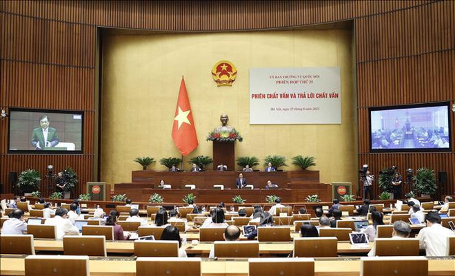 越南国会主席王廷惠:质询和回答质询是一种非常有效的监督形式 ảnh 1 越南国会主席王廷惠:质询和回答质询是一种非常有效的监督形式 ảnh 1