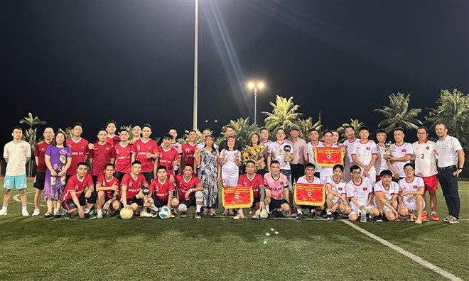 旅港越南人因体育运动而结缘 ảnh 1 旅港越南人因体育运动而结缘 ảnh 1
