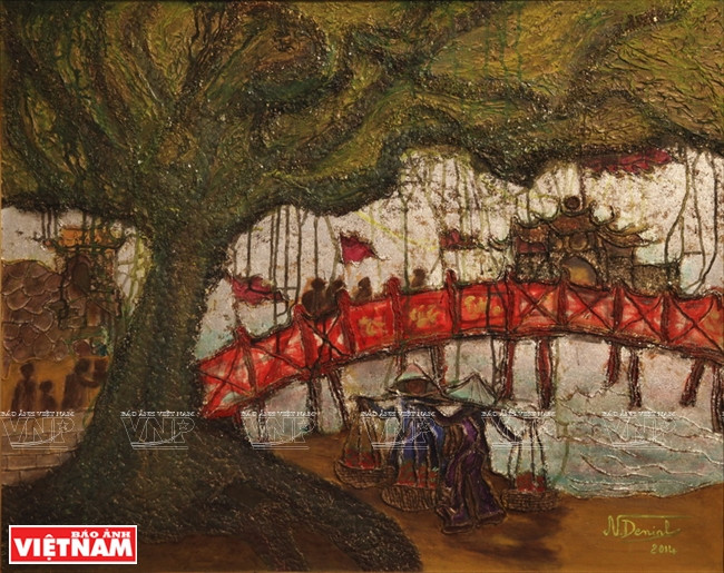 N.R.Deniale 画家作品中的越南 ảnh 5 N.R.Deniale 画家作品中的越南 ảnh 5