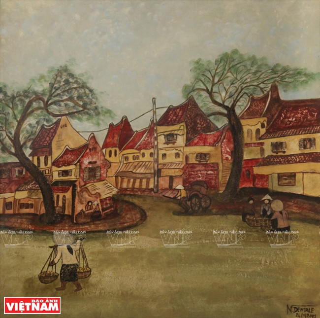N.R.Deniale 画家作品中的越南 ảnh 12 N.R.Deniale 画家作品中的越南 ảnh 12